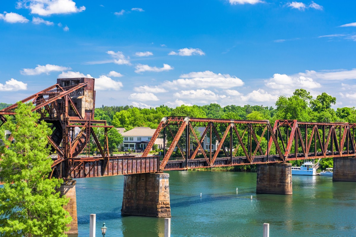 Augusta, Georgia Train Bridge
